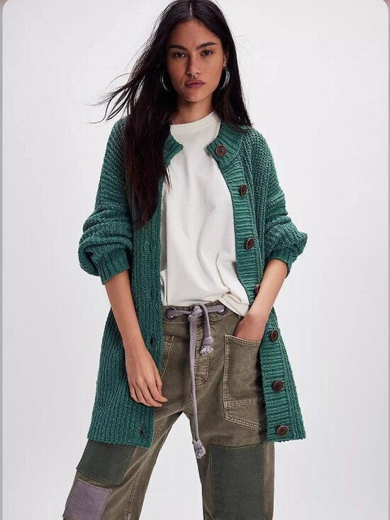 Free People Sweaters - NWT Free People Brooklyn Belted Cardi